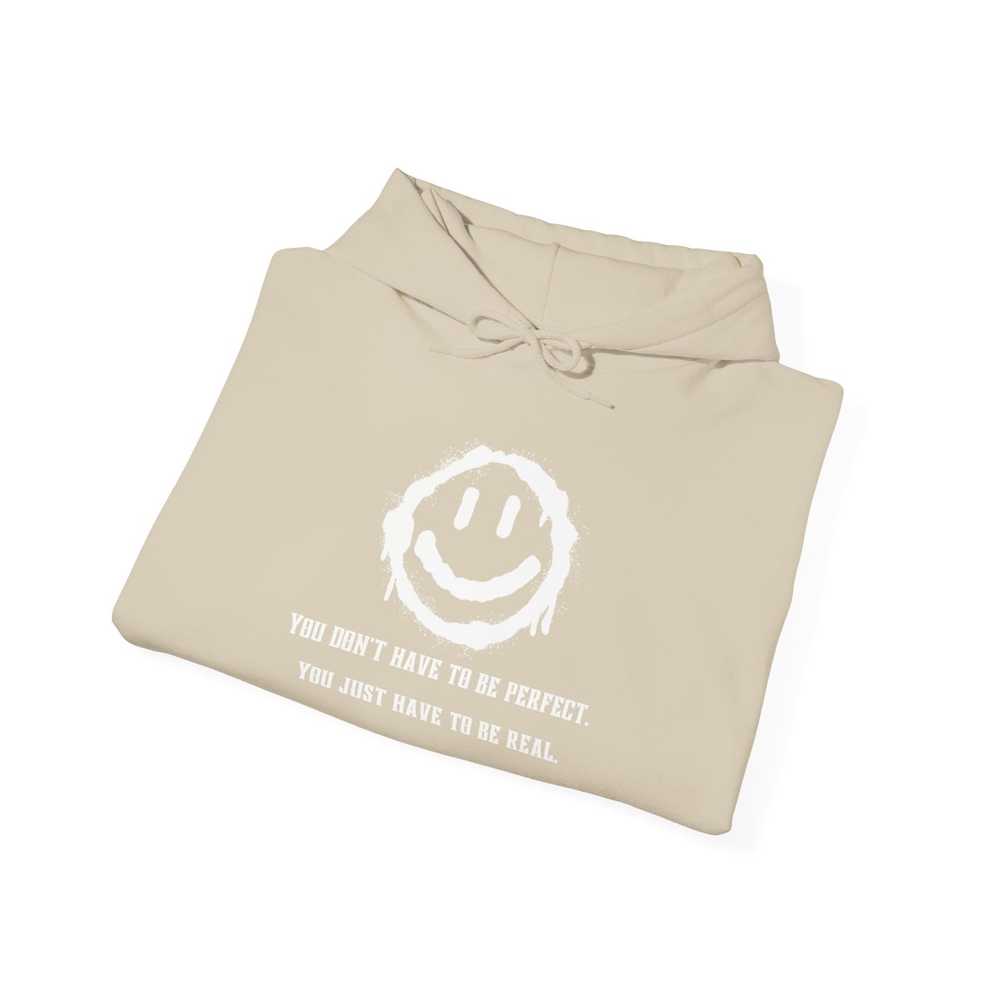 Perfect Imperfection smiley face Hoodie