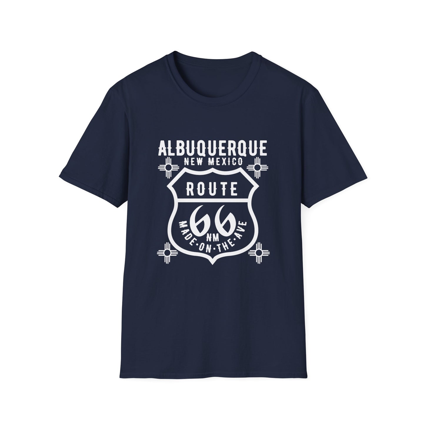 Route 66 Albuquerque New Mexico- Made on the 66 Ave T-Shirt |
