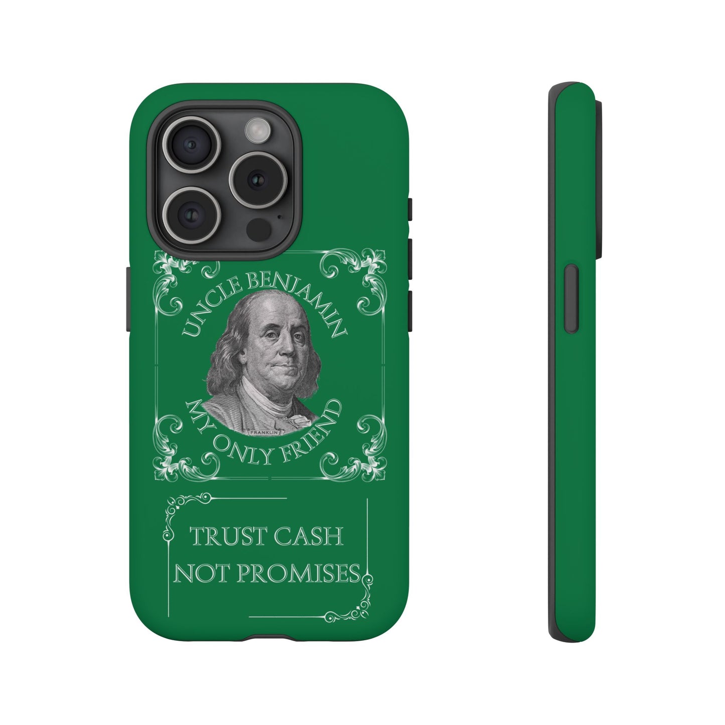 Uncle Benjamin Cash -Themed Phone Case | Tough Cases for Money Lovers.