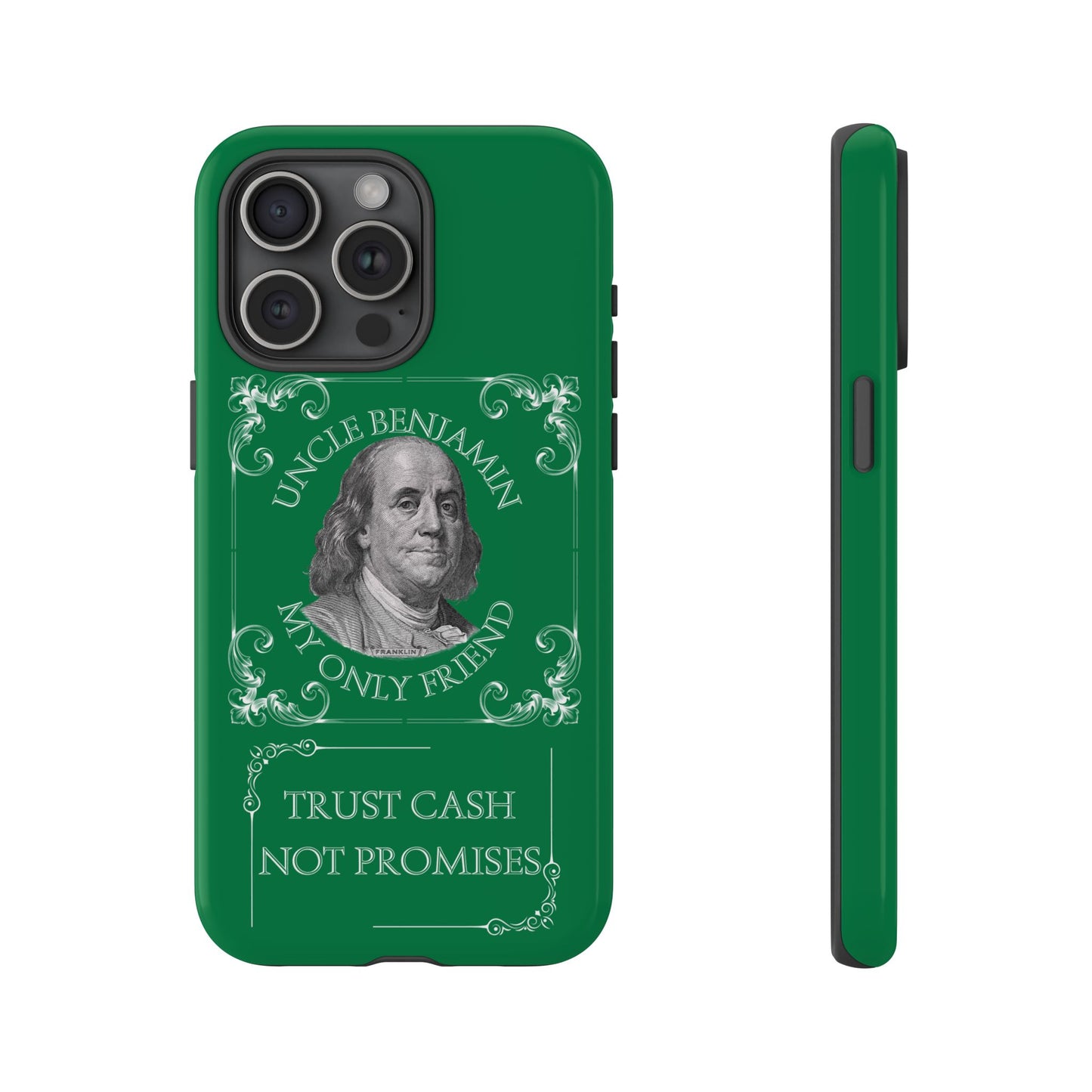 Uncle Benjamin Cash -Themed Phone Case | Tough Cases for Money Lovers.