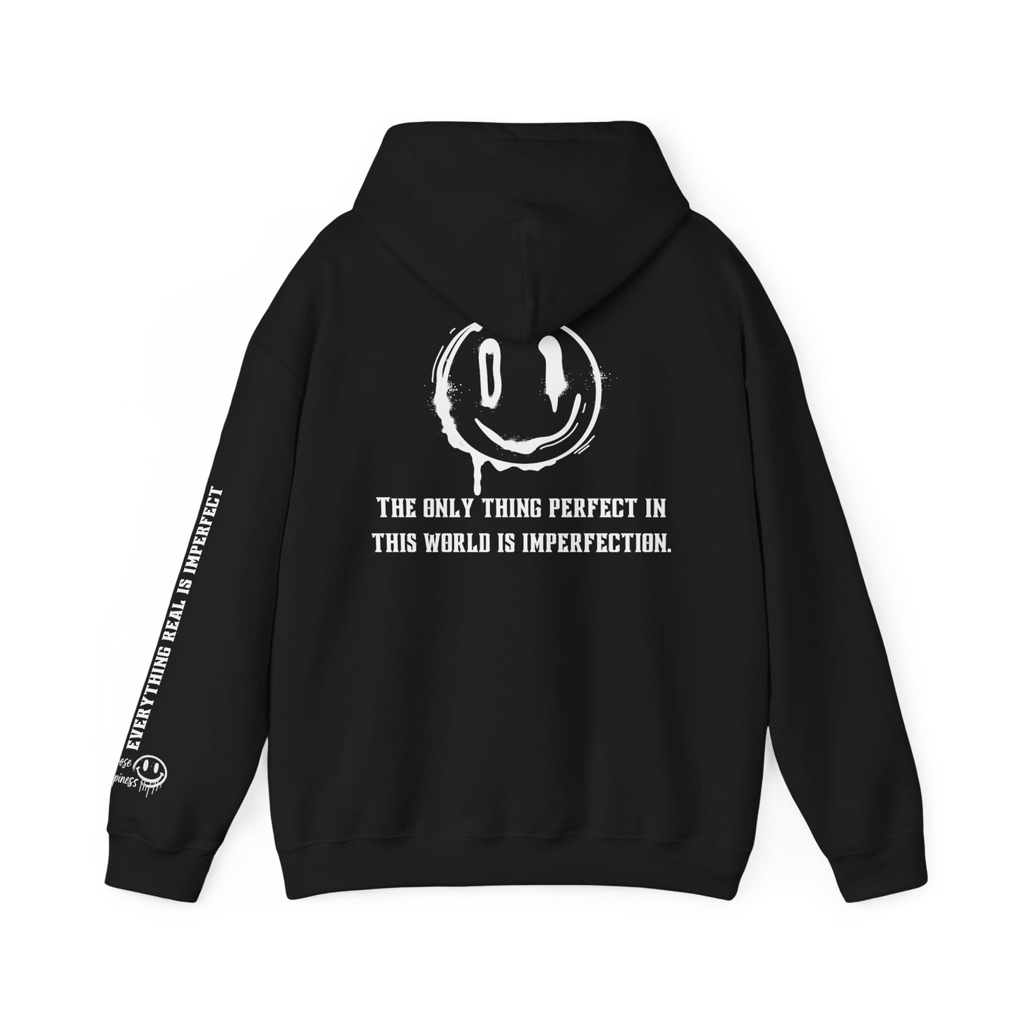 Perfect Imperfection smiley face Hoodie