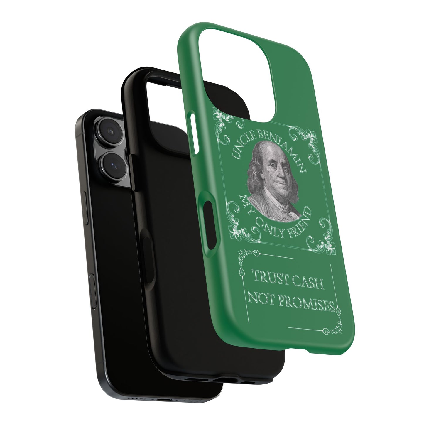 Uncle Benjamin Cash -Themed Phone Case | Tough Cases for Money Lovers.