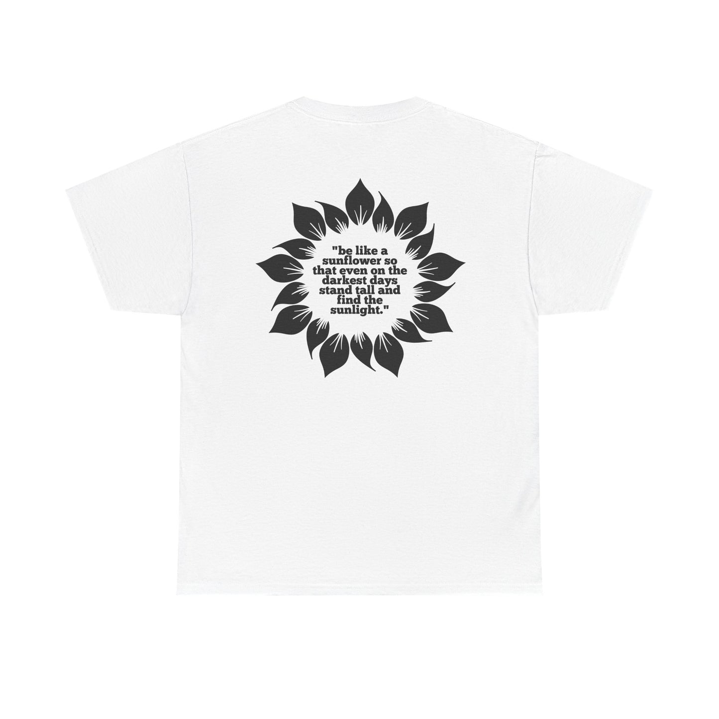 Sunflower tee. Stand tall.
