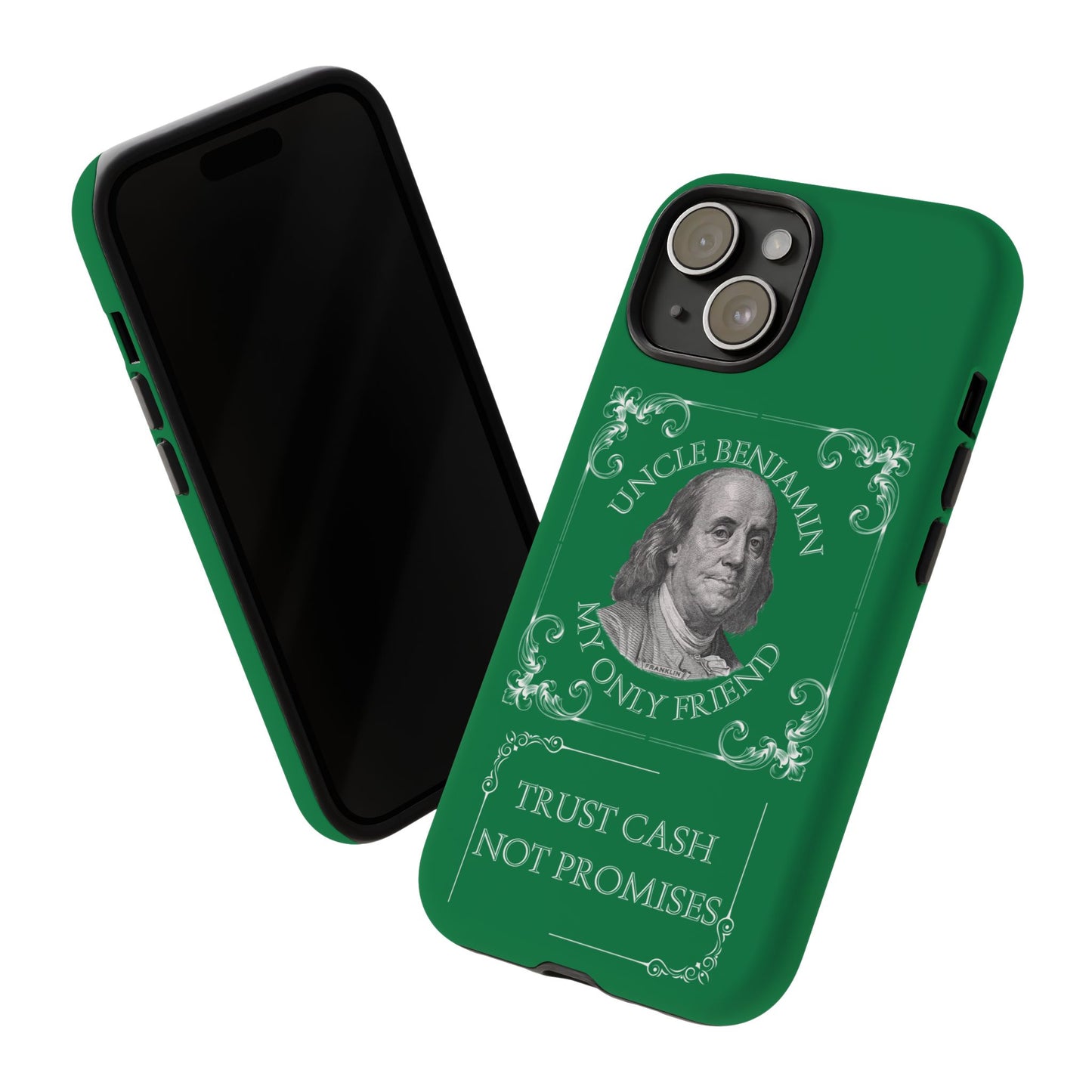 Uncle Benjamin Cash -Themed Phone Case | Tough Cases for Money Lovers.