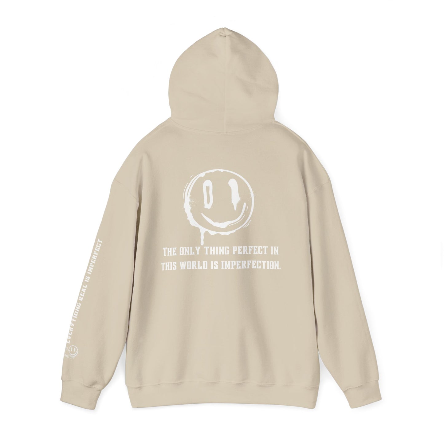Perfect Imperfection smiley face Hoodie