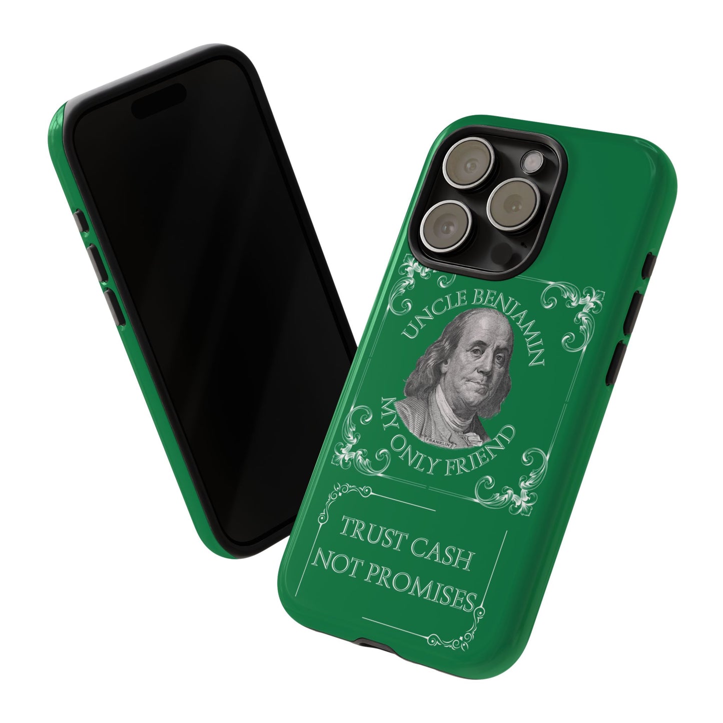 Uncle Benjamin Cash -Themed Phone Case | Tough Cases for Money Lovers.