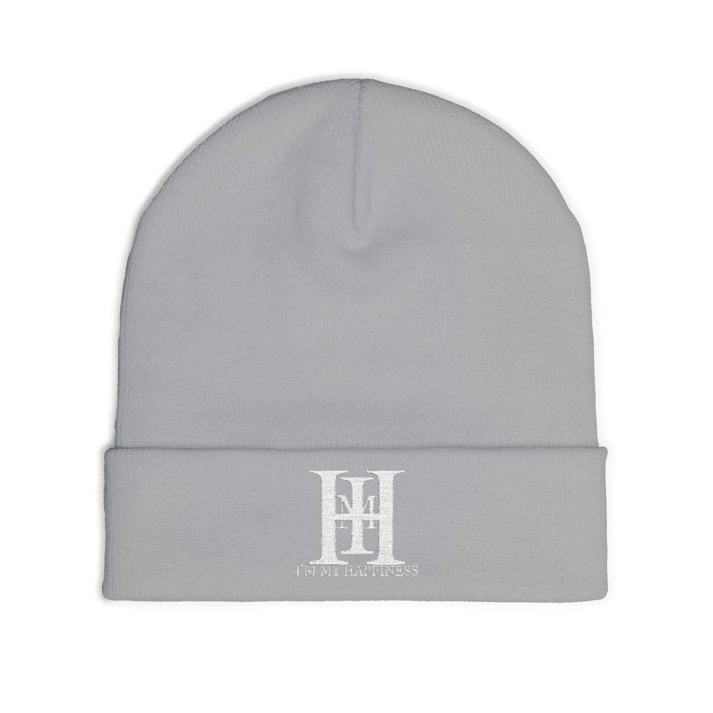 I’M MY HAPPINESS knit beanie. Daily armor edition