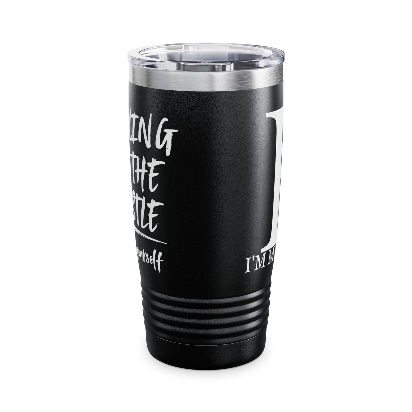 Black Ringneck Tumbler – “Healing Is the Hustle” | I'm My Happiness Collection