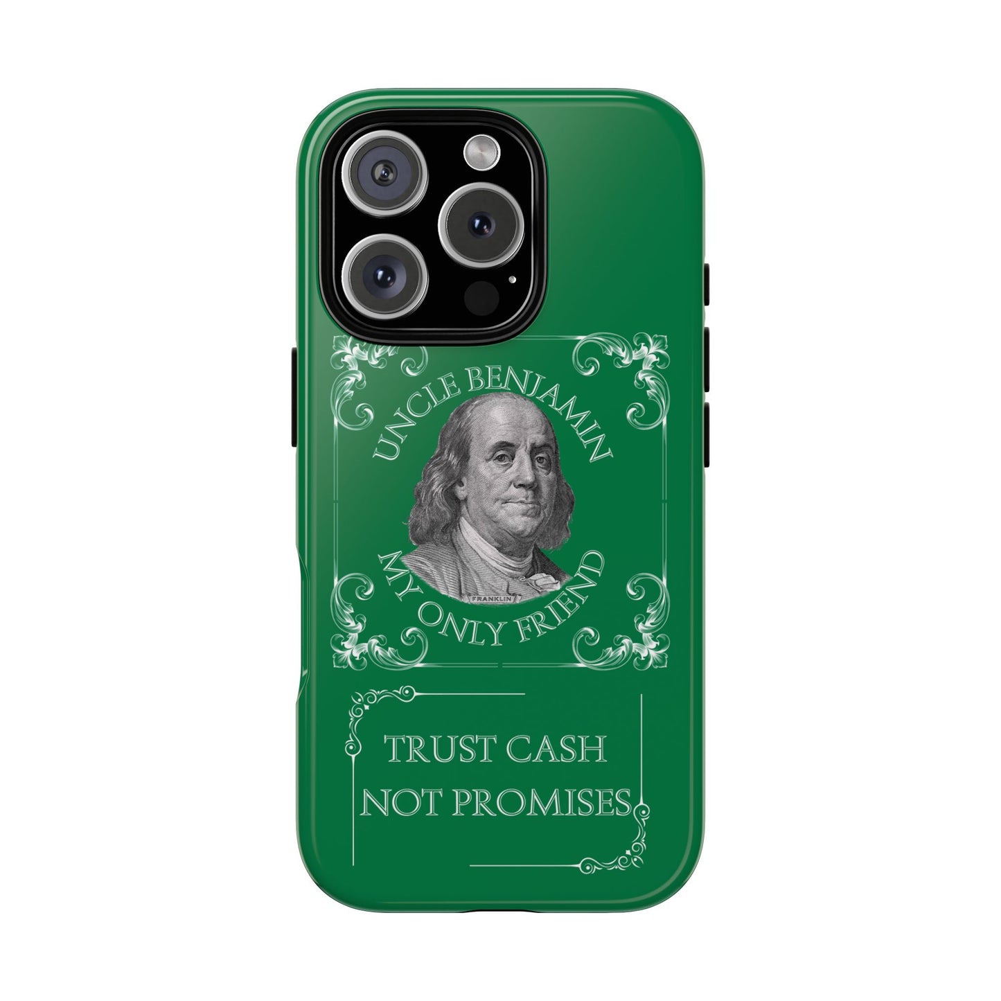 Uncle Benjamin Cash -Themed Phone Case | Tough Cases for Money Lovers.