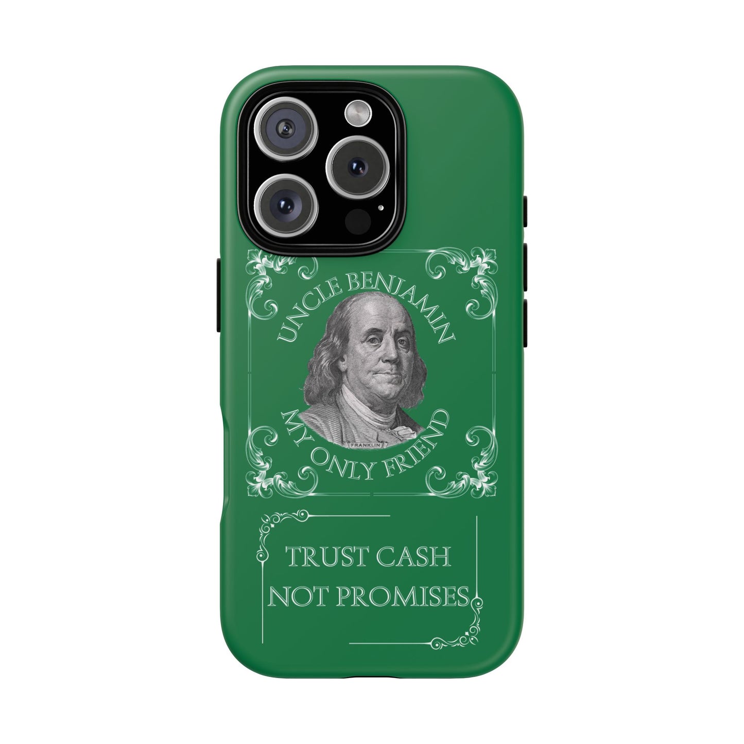 Uncle Benjamin Cash -Themed Phone Case | Tough Cases for Money Lovers.