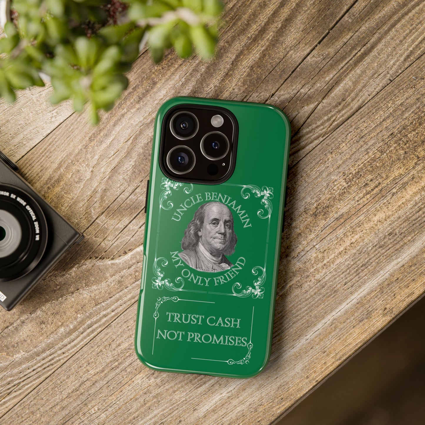 Uncle Benjamin Cash -Themed Phone Case | Tough Cases for Money Lovers.