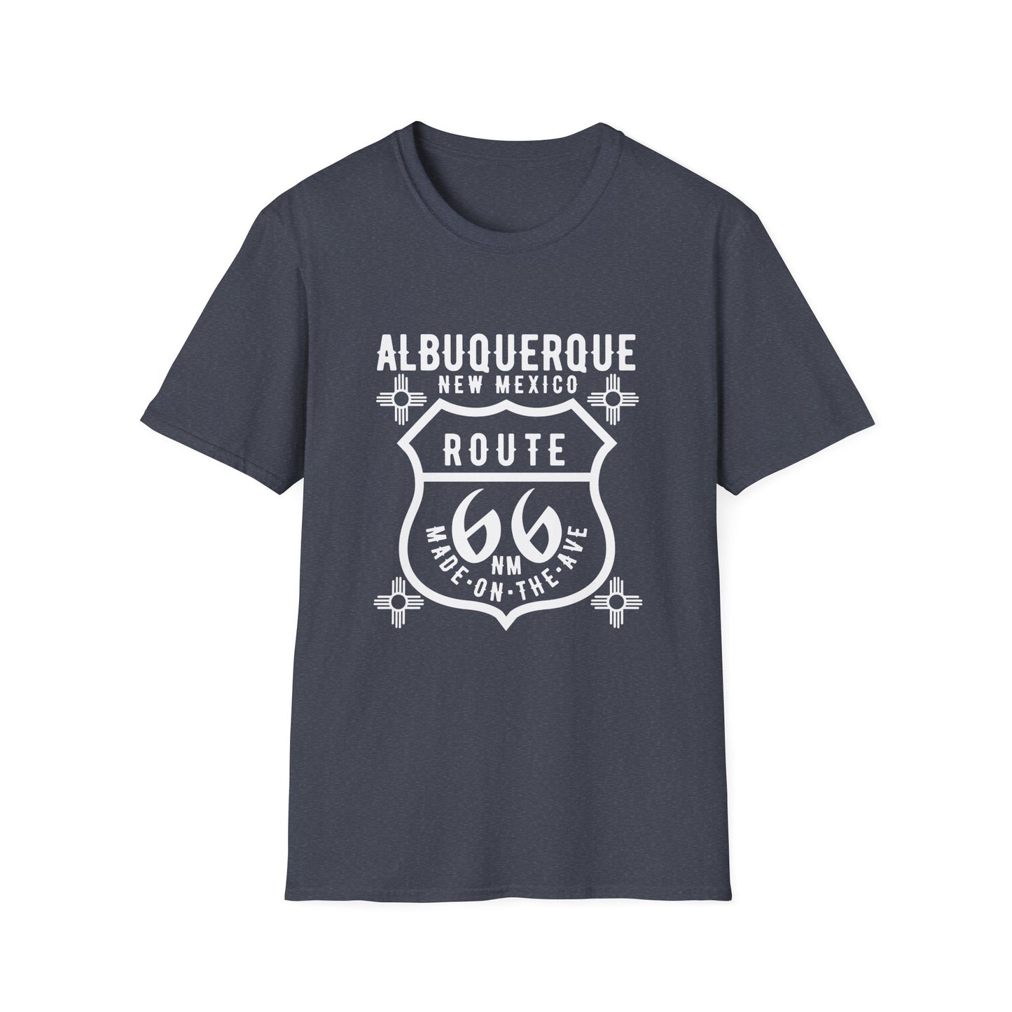 Route 66 Albuquerque New Mexico- Made on the 66 Ave T-Shirt |