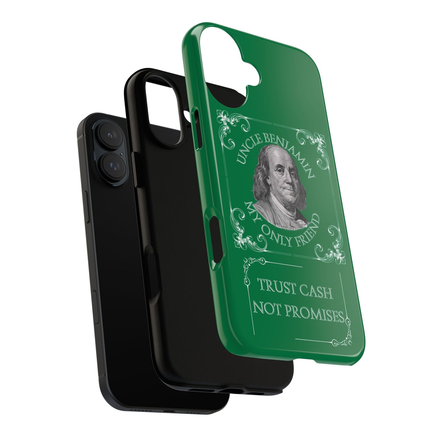 Uncle Benjamin Cash -Themed Phone Case | Tough Cases for Money Lovers.