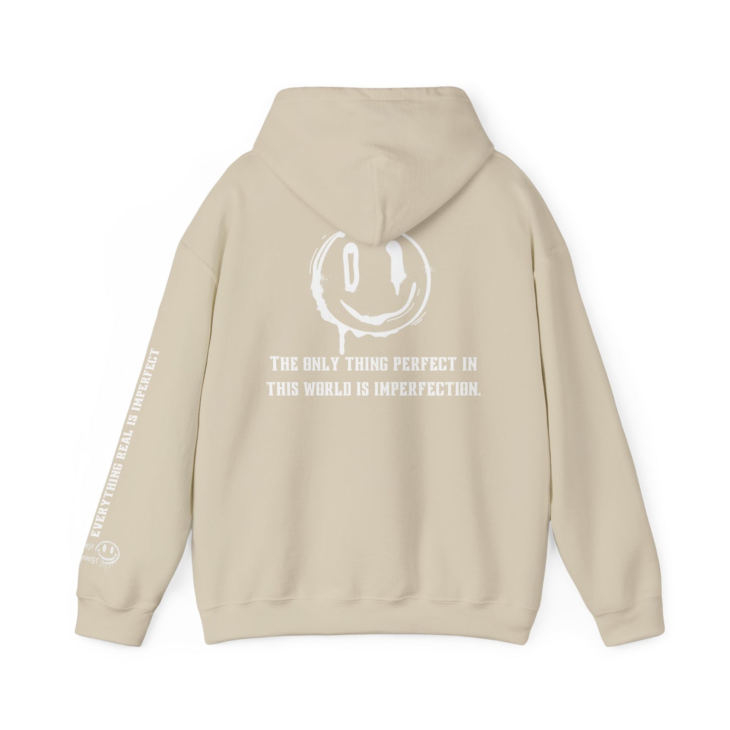 Perfect Imperfection smiley face Hoodie