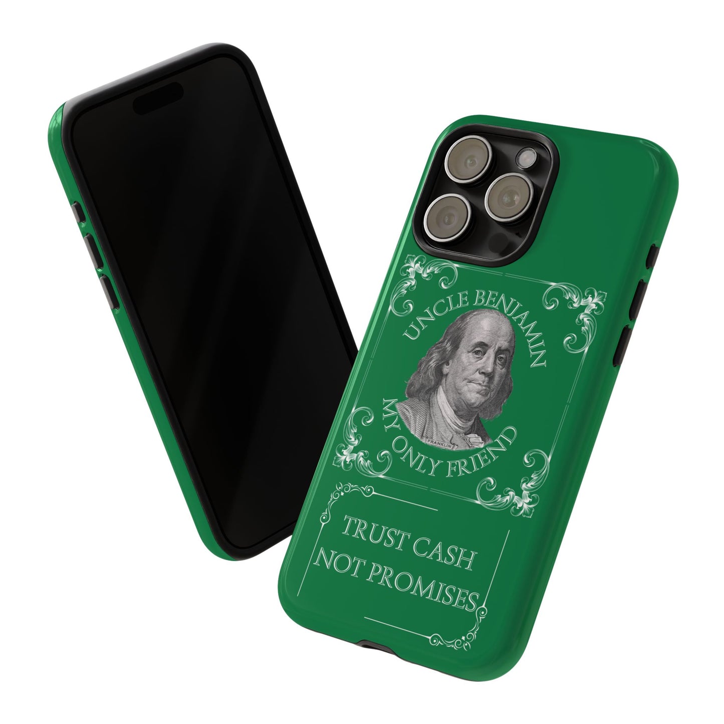 Uncle Benjamin Cash -Themed Phone Case | Tough Cases for Money Lovers.