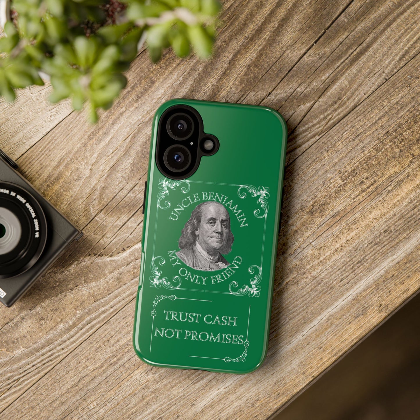 Uncle Benjamin Cash -Themed Phone Case | Tough Cases for Money Lovers.