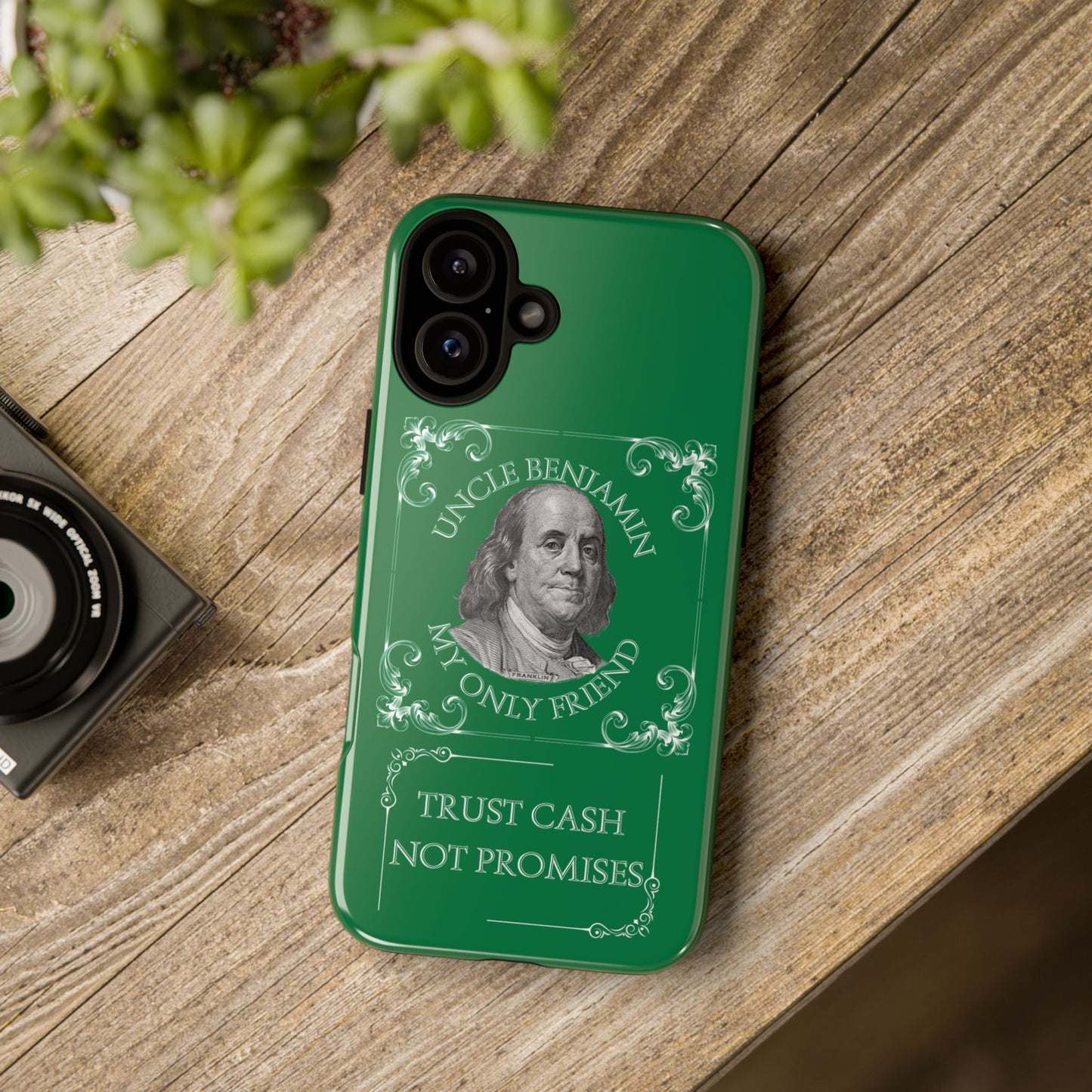Uncle Benjamin Cash -Themed Phone Case | Tough Cases for Money Lovers.