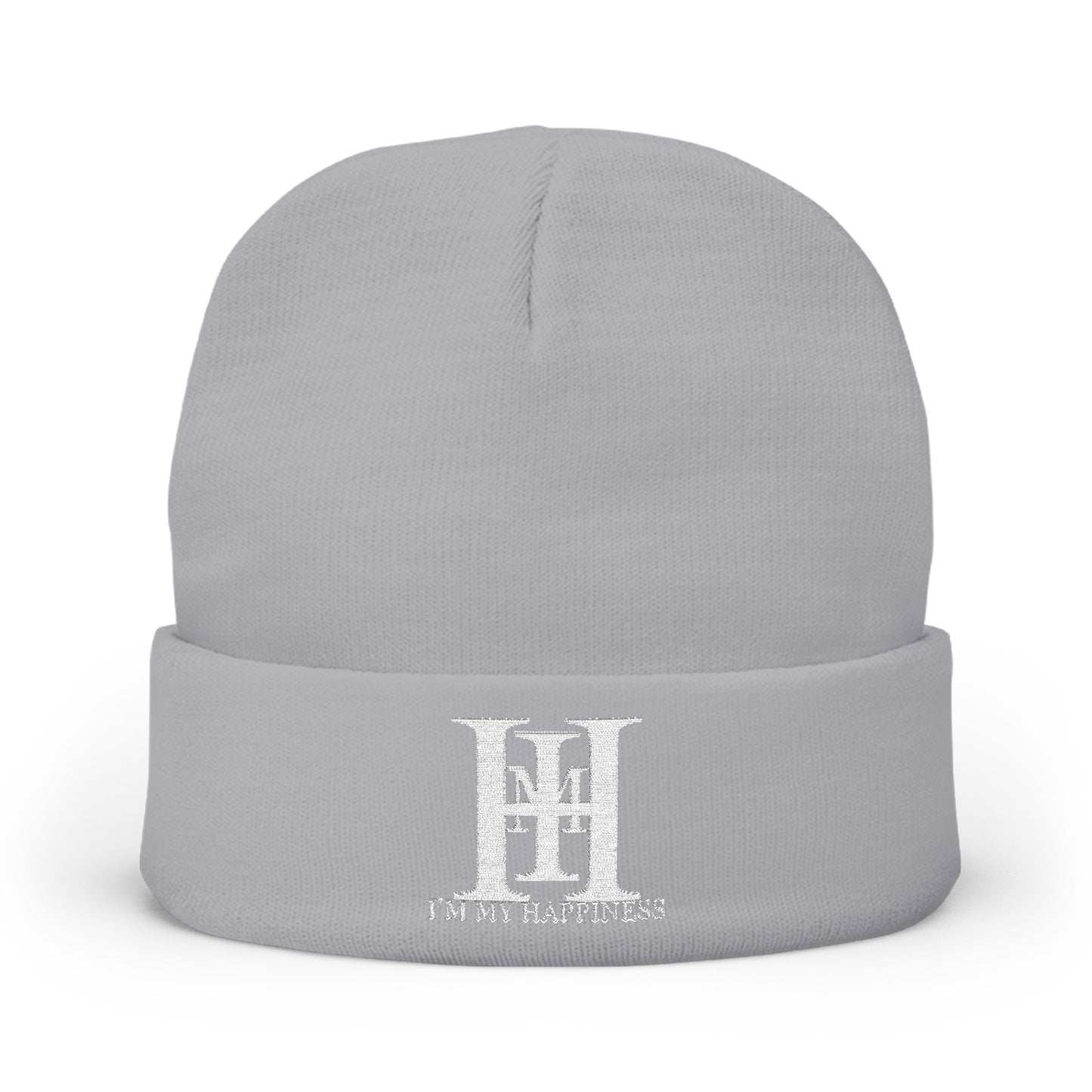 I’M MY HAPPINESS knit beanie. Daily armor edition