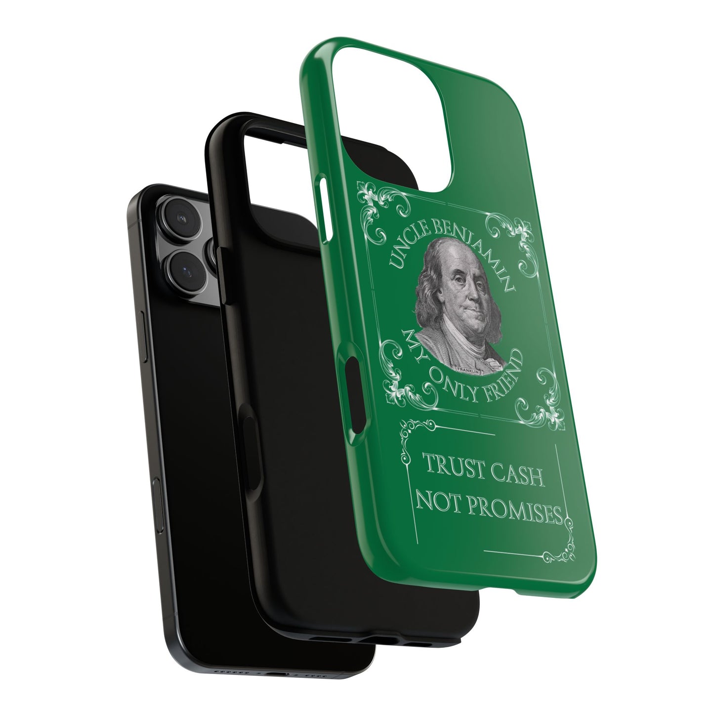 Uncle Benjamin Cash -Themed Phone Case | Tough Cases for Money Lovers.