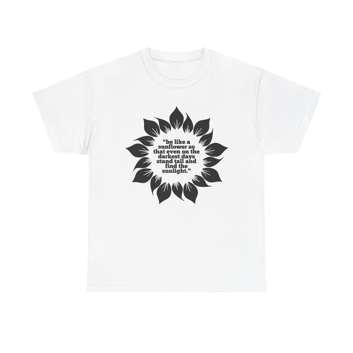 Sunflower tee. Stand tall.