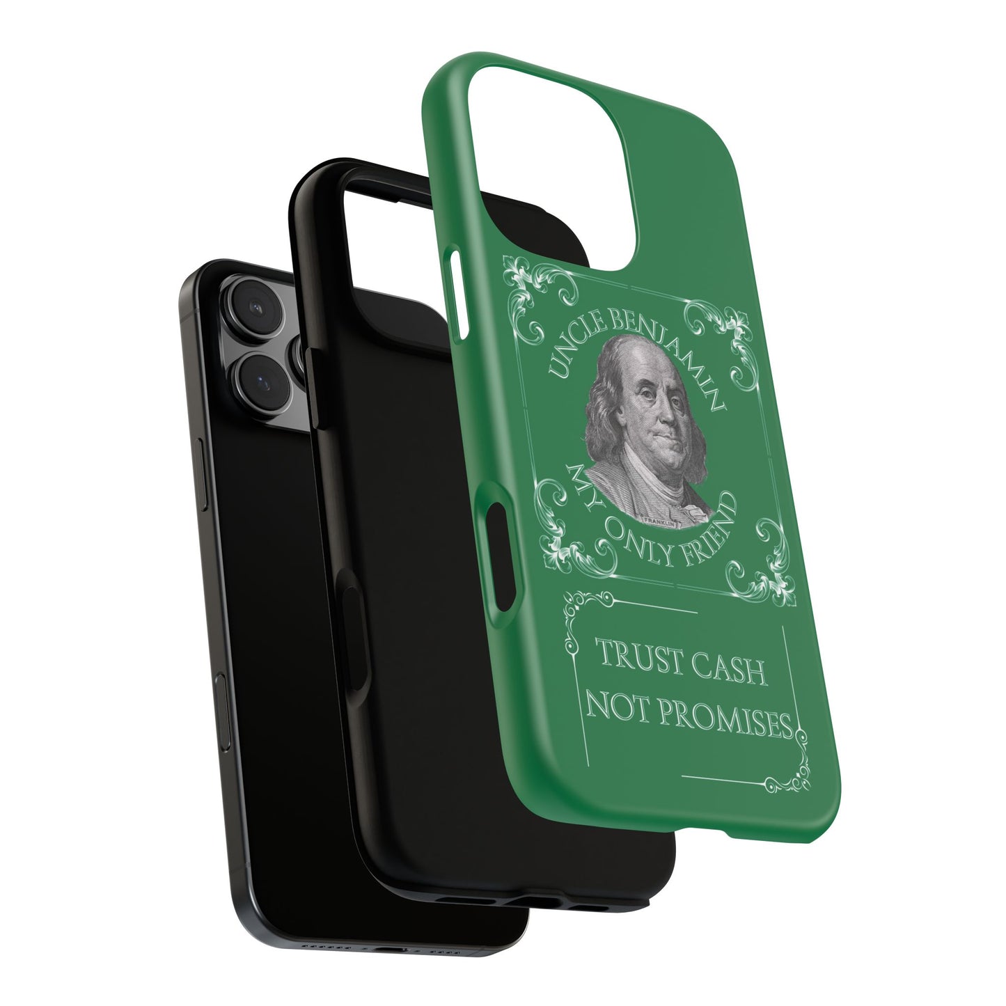 Uncle Benjamin Cash -Themed Phone Case | Tough Cases for Money Lovers.