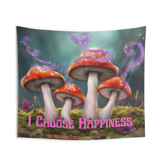 Whimsical Mushroom Wall Tapestry. Take the trip.
