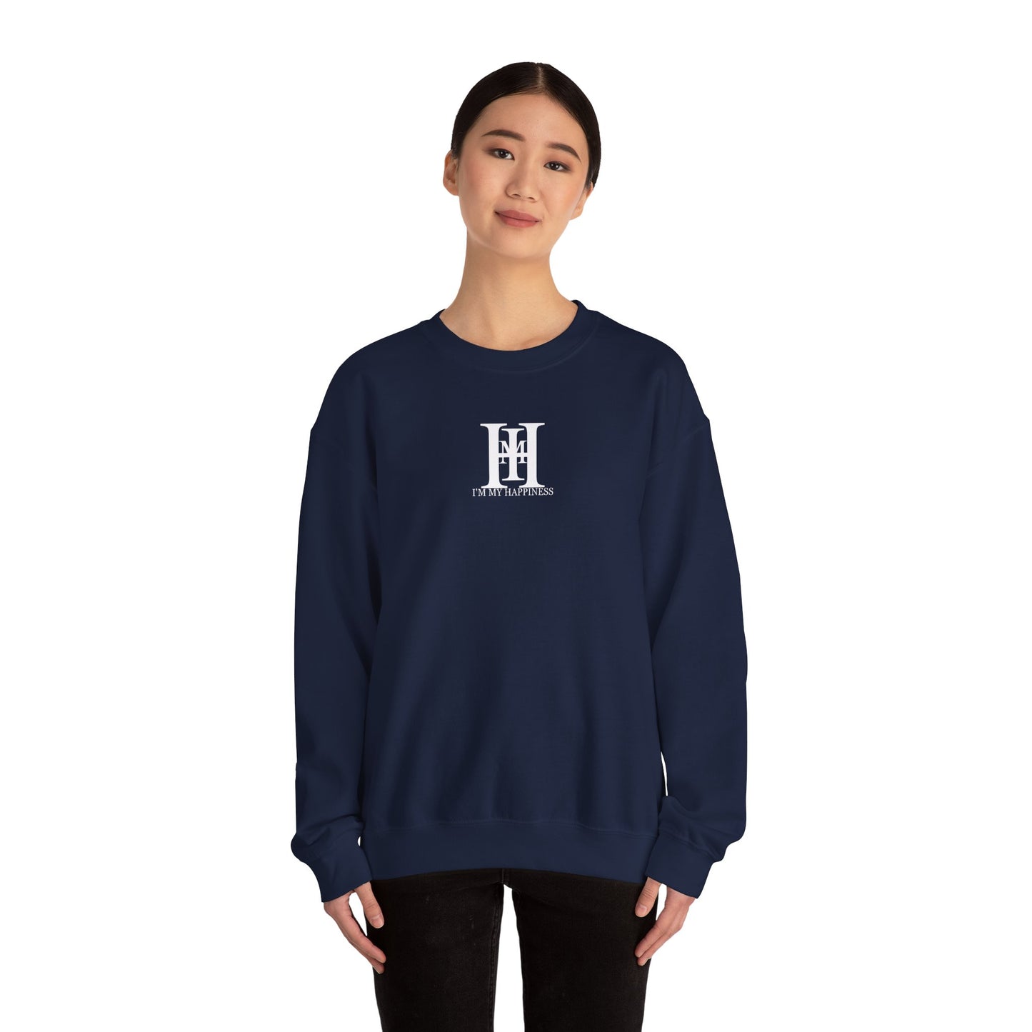 I'm my Happiness Crewneck Sweatshirt. Choose happiness.