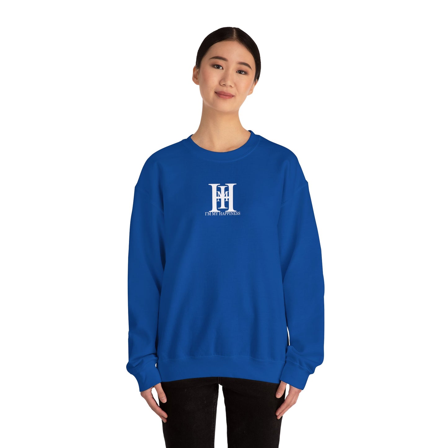I'm my Happiness Crewneck Sweatshirt. Choose happiness.