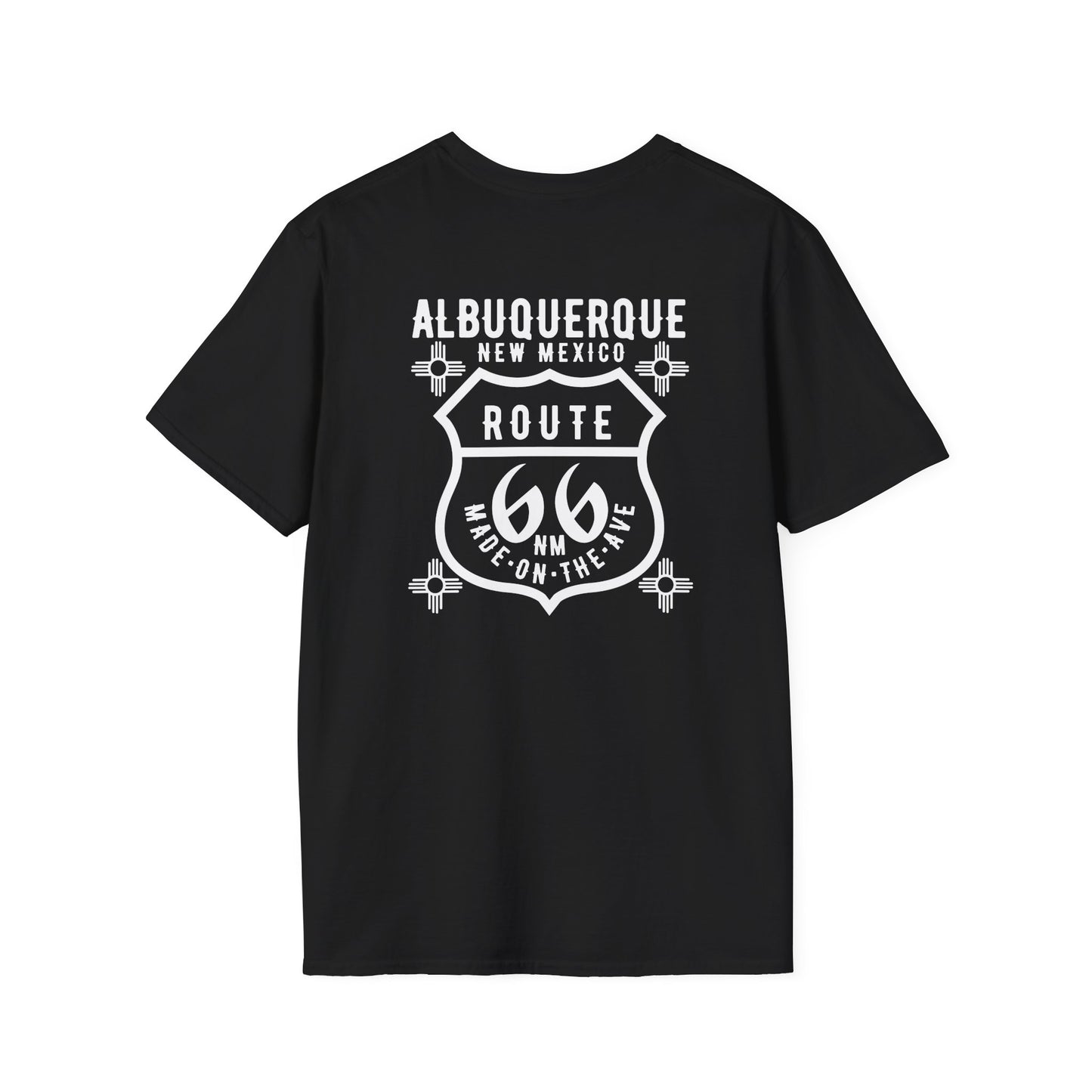 Route 66 Albuquerque New Mexico- Made on the 66 Ave T-Shirt |
