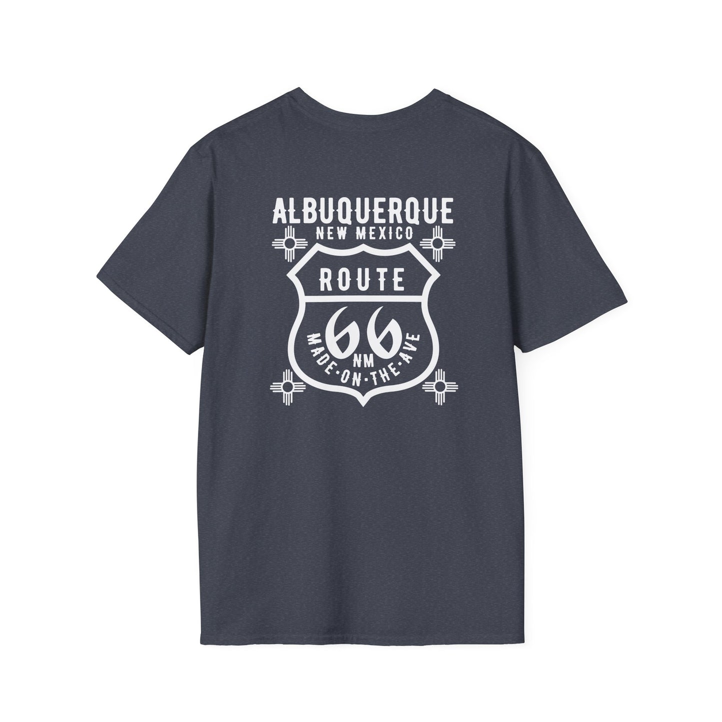 Route 66 Albuquerque New Mexico- Made on the 66 Ave T-Shirt |