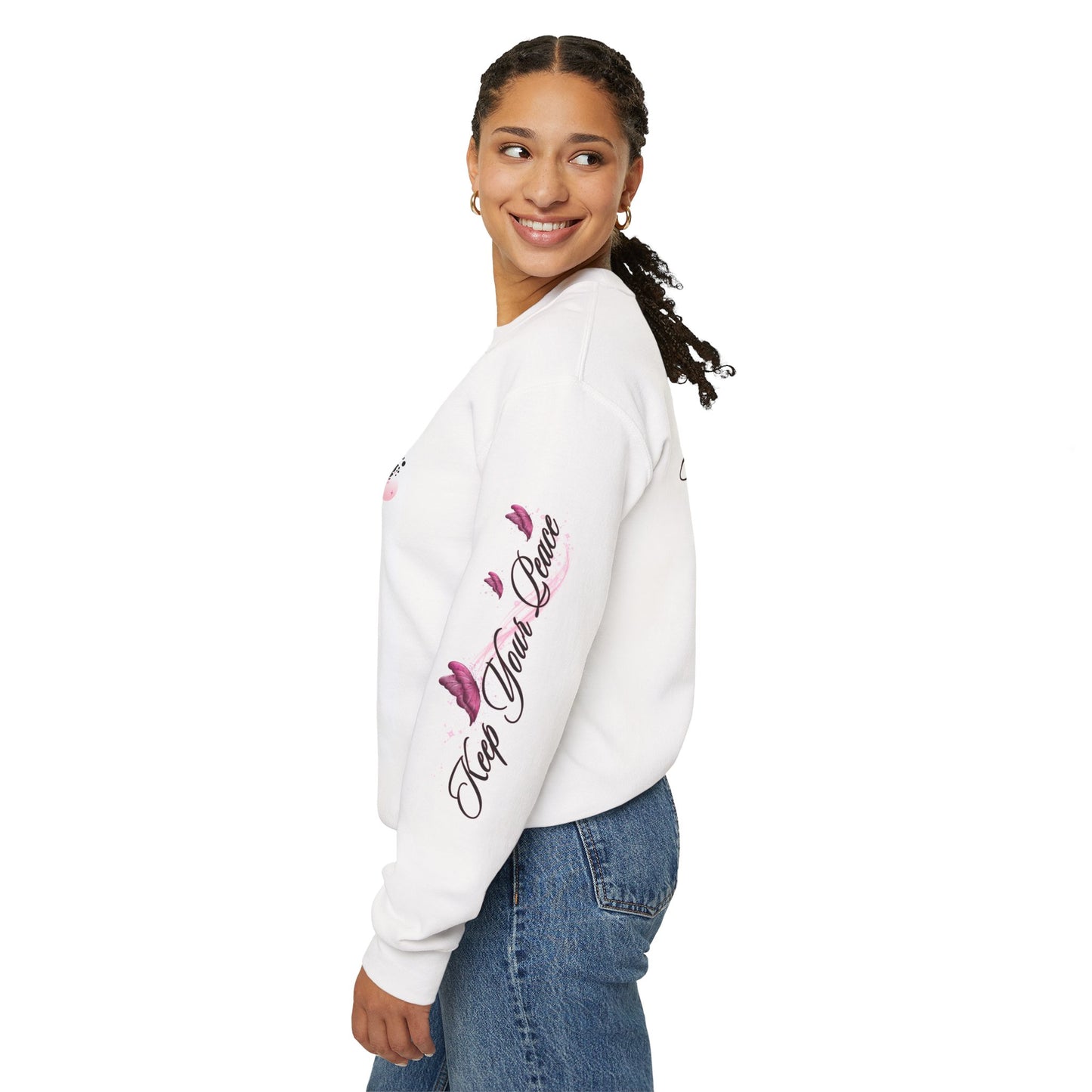 Keep Your Peace Crewneck Sweater.
