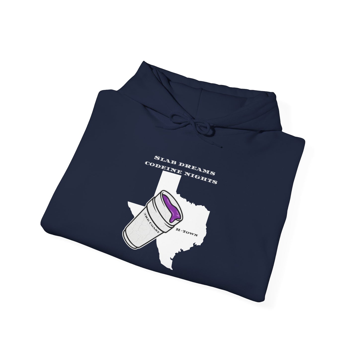 Slab dreams Codeine Nights Hooded Sweatshirt