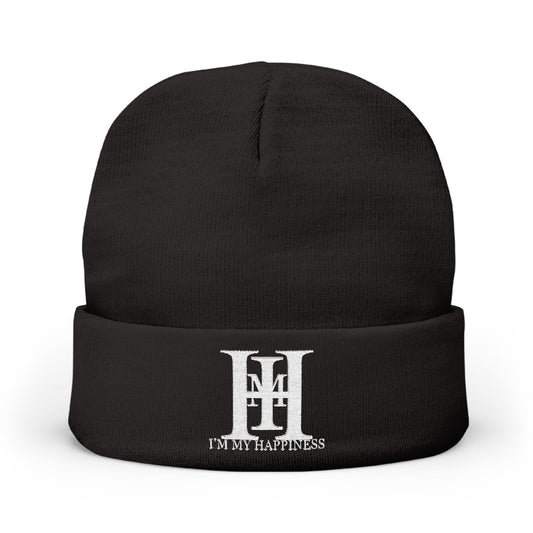I’M MY HAPPINESS knit beanie. Daily armor edition