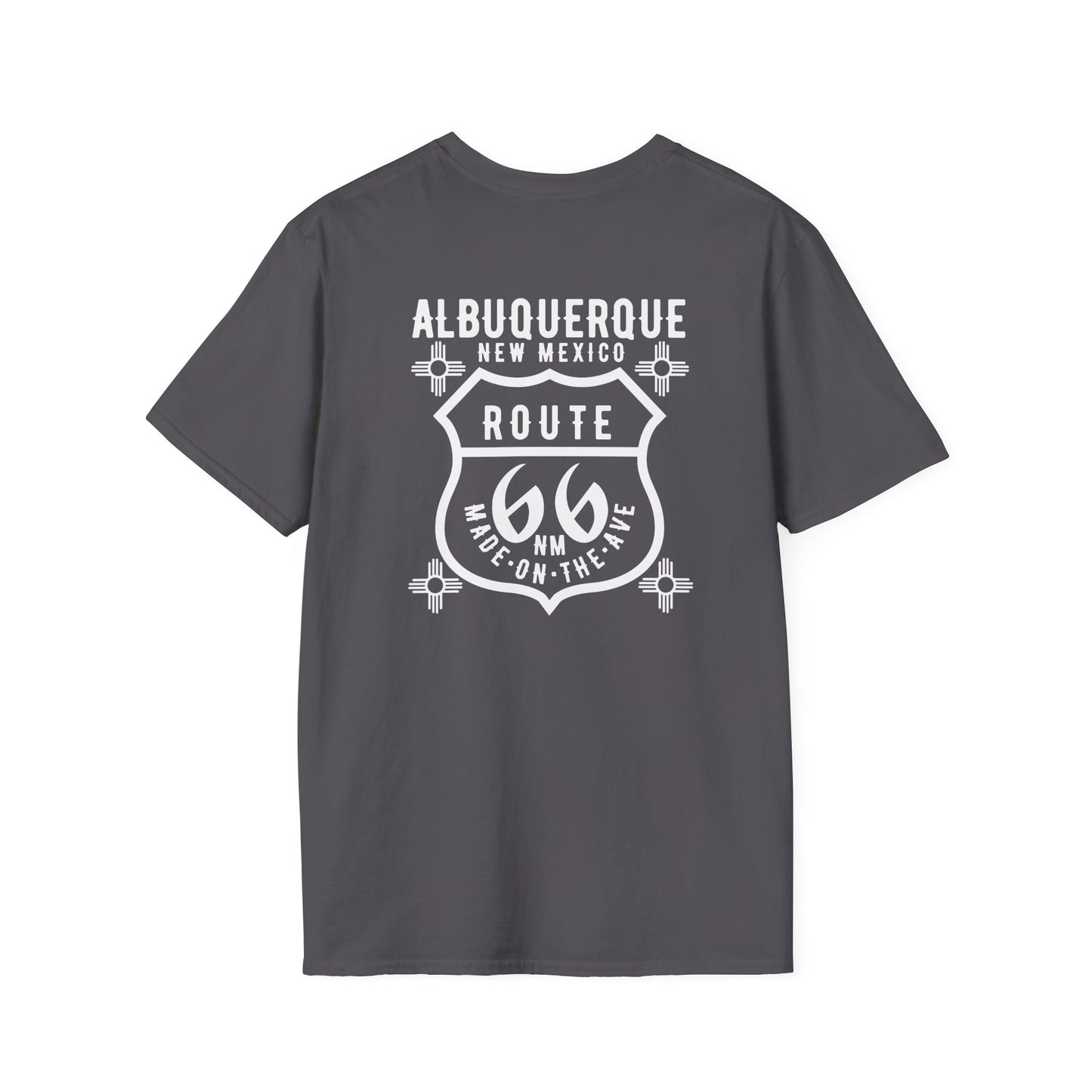 Route 66 Albuquerque New Mexico- Made on the 66 Ave T-Shirt |