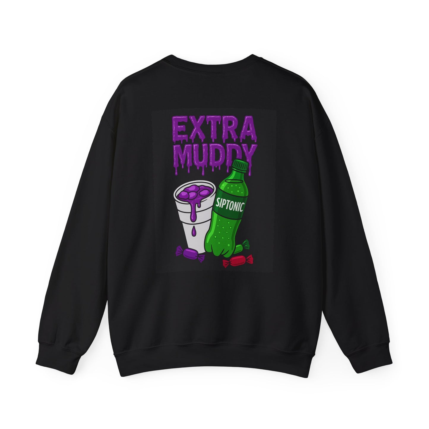 Extra Muddy Crewneck – Siptonic Syrup Drop