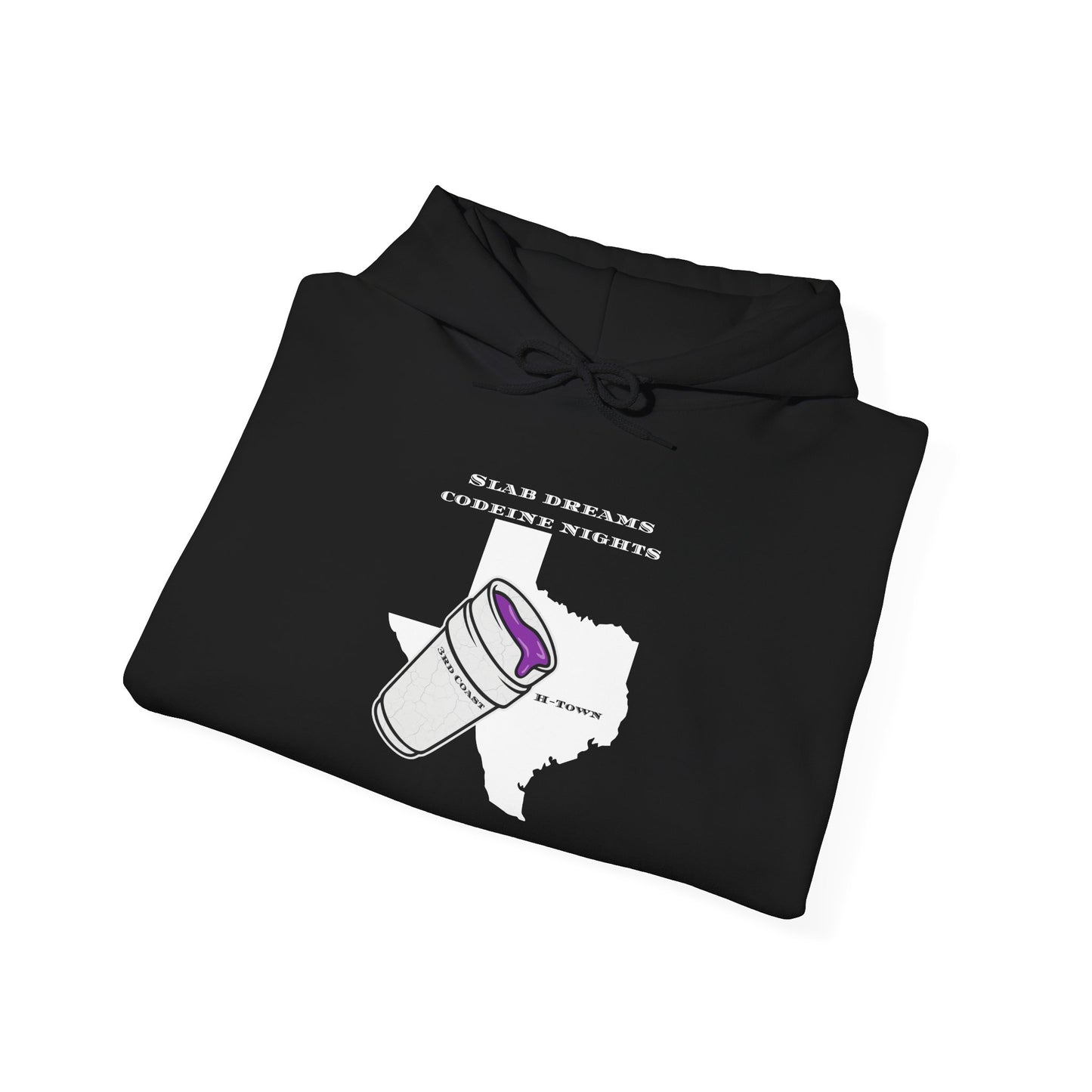Slab dreams Codeine Nights Hooded Sweatshirt