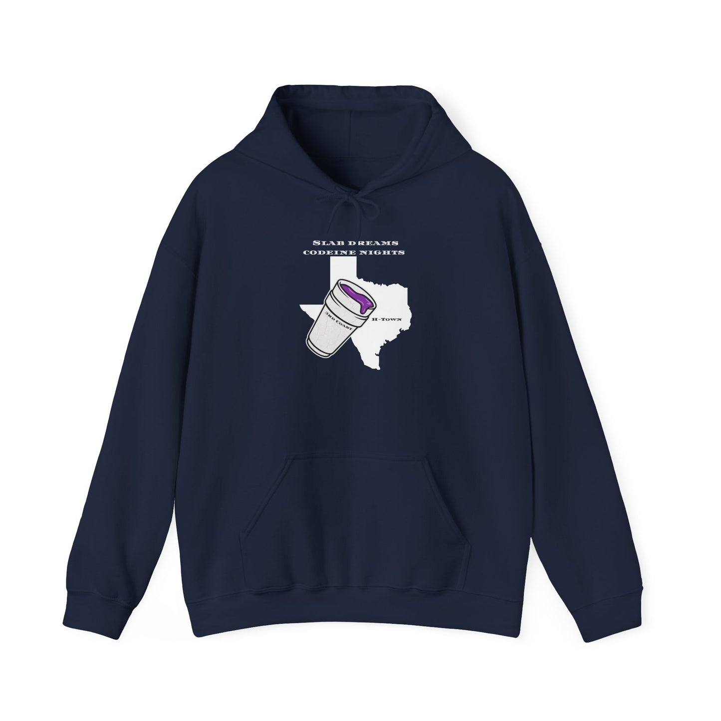 Slab dreams Codeine Nights Hooded Sweatshirt
