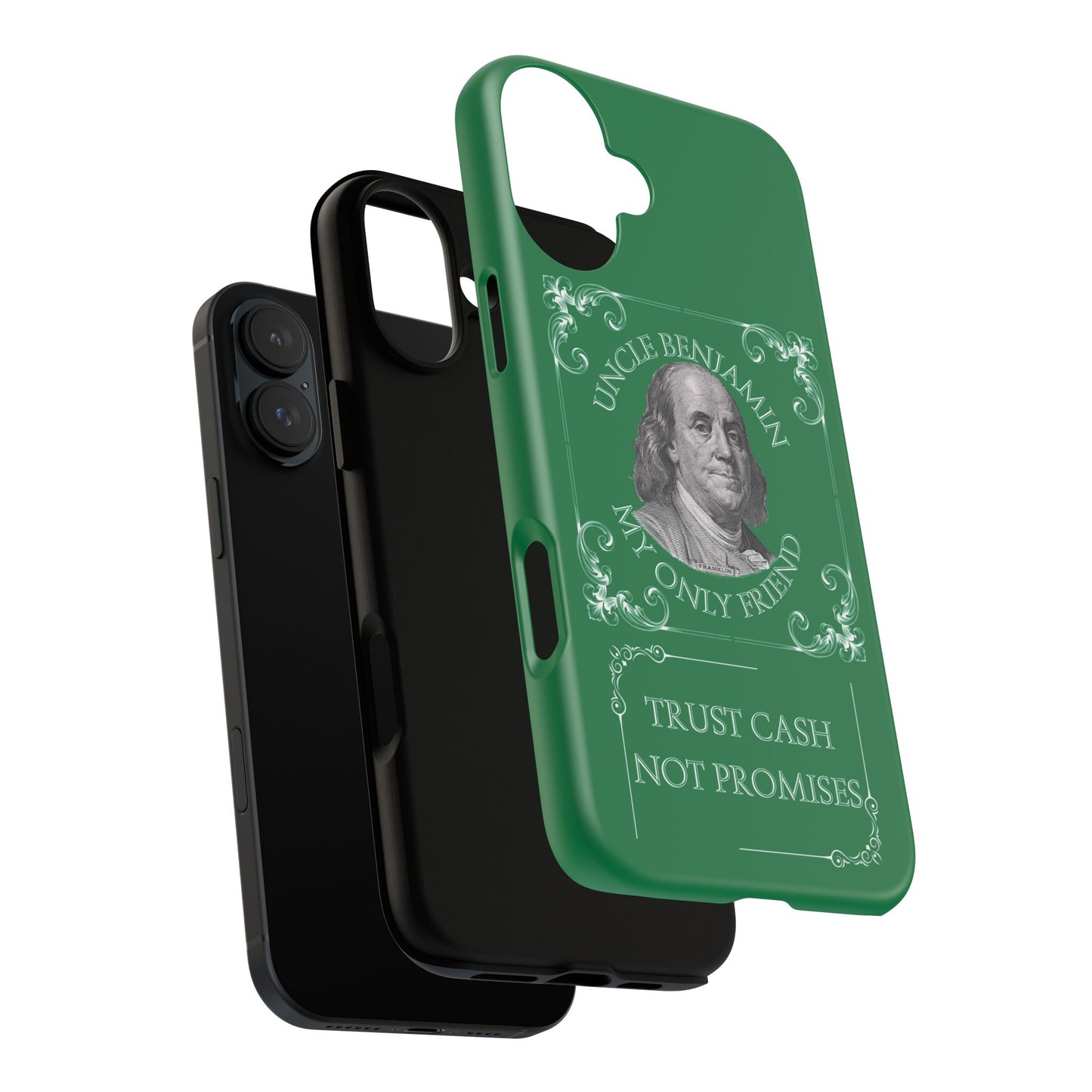 Uncle Benjamin Cash -Themed Phone Case | Tough Cases for Money Lovers.